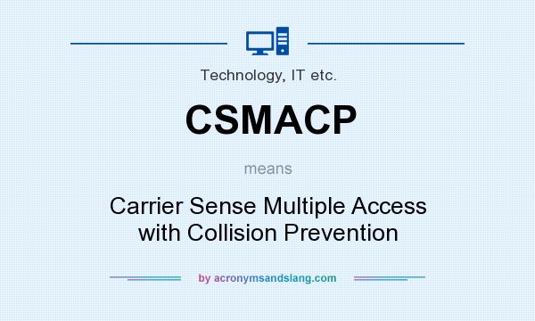 What does CSMACP mean? It stands for Carrier Sense Multiple Access with Collision Prevention