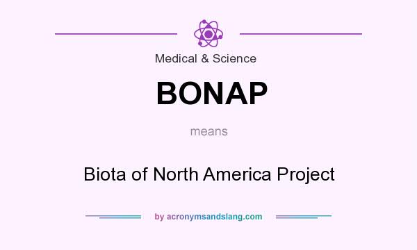What does BONAP mean? It stands for Biota of North America Project