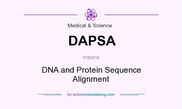 What does DAPSA mean? It stands for DNA and Protein Sequence Alignment