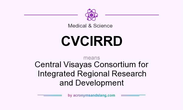 What does CVCIRRD mean? It stands for Central Visayas Consortium for Integrated Regional Research and Development