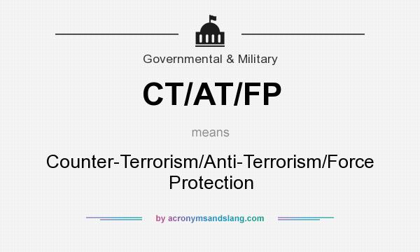 What does CT/AT/FP mean? It stands for Counter-Terrorism/Anti-Terrorism/Force Protection