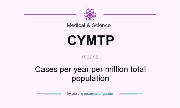What does CYMTP mean? It stands for Cases per year per million total population