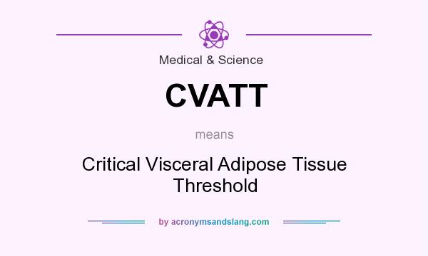 What does CVATT mean? It stands for Critical Visceral Adipose Tissue Threshold