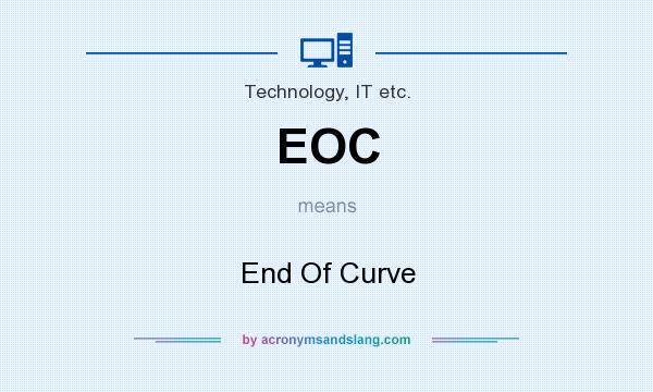 What does EOC mean? It stands for End Of Curve