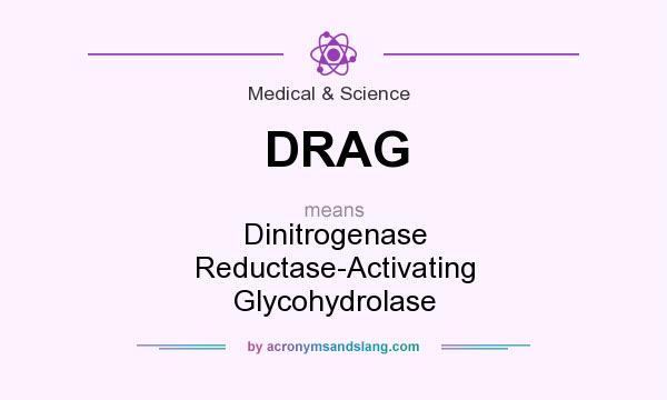 What does DRAG mean? It stands for Dinitrogenase Reductase-Activating Glycohydrolase
