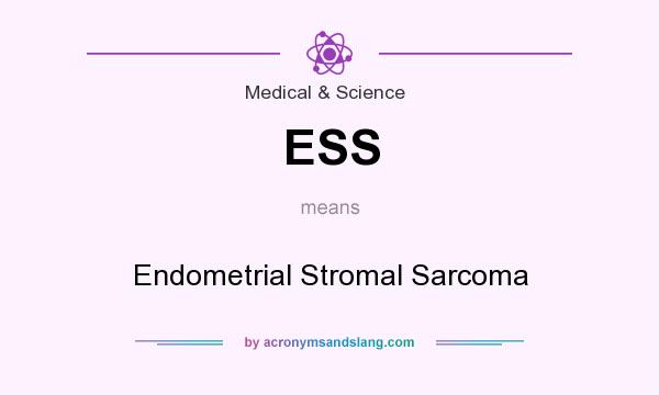 What does ESS mean? It stands for Endometrial Stromal Sarcoma