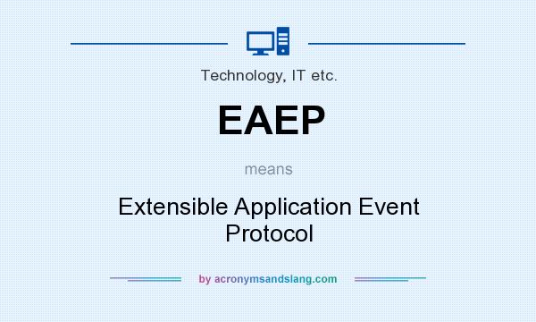 What does EAEP mean? It stands for Extensible Application Event Protocol