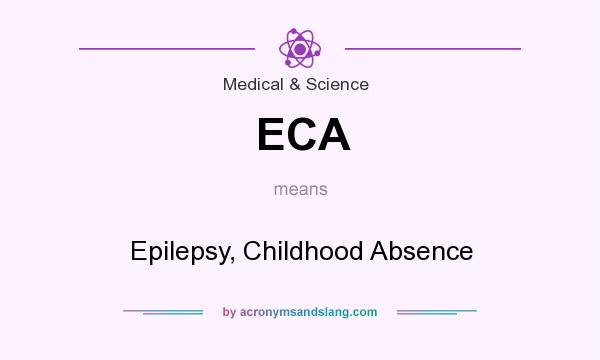 What does ECA mean? It stands for Epilepsy, Childhood Absence