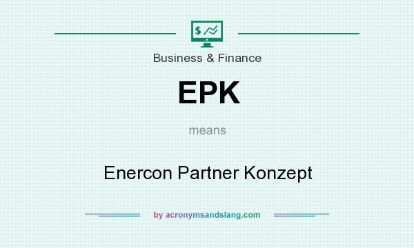 What does EPK mean? It stands for Enercon Partner Konzept