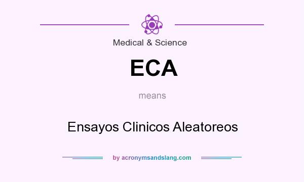 What does ECA mean? It stands for Ensayos Clinicos Aleatoreos