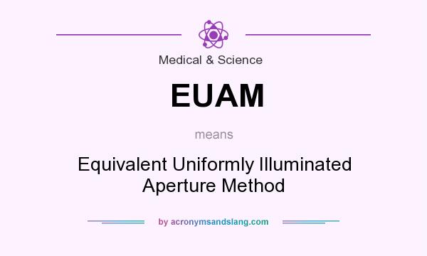 What does EUAM mean? It stands for Equivalent Uniformly Illuminated Aperture Method
