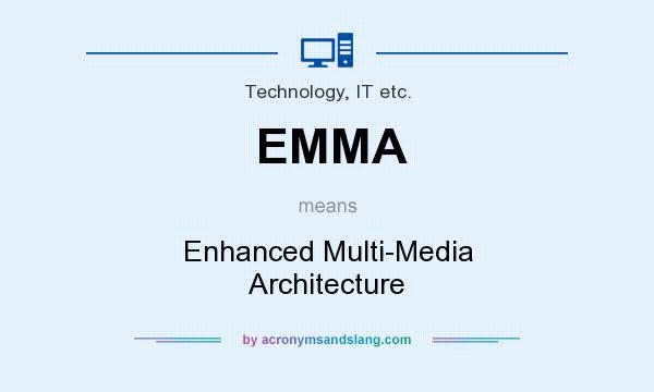 What does EMMA mean? It stands for Enhanced Multi-Media Architecture