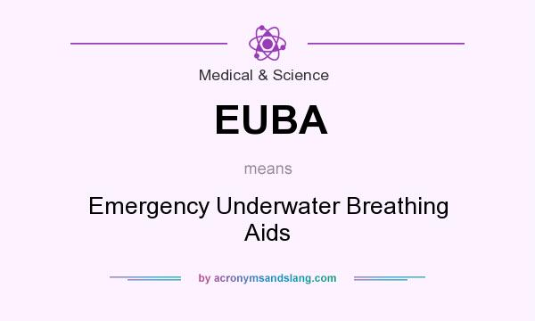 What does EUBA mean? It stands for Emergency Underwater Breathing Aids