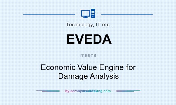 What does EVEDA mean? It stands for Economic Value Engine for Damage Analysis