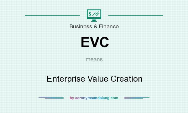 What does EVC mean? It stands for Enterprise Value Creation