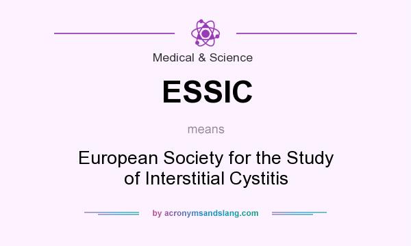 What does ESSIC mean? It stands for European Society for the Study of Interstitial Cystitis