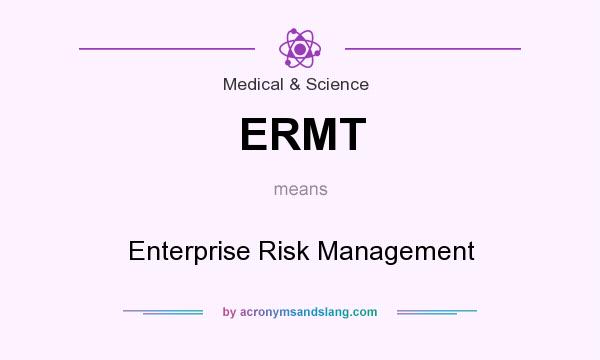 What does ERMT mean? It stands for Enterprise Risk Management