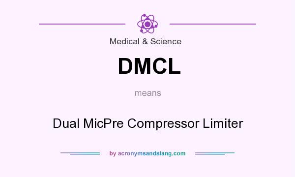 What does DMCL mean? It stands for Dual MicPre Compressor Limiter