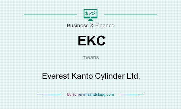 What does EKC mean? It stands for Everest Kanto Cylinder Ltd.