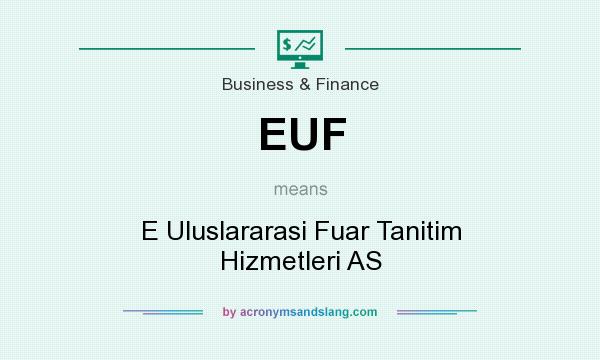 What does EUF mean? It stands for E Uluslararasi Fuar Tanitim Hizmetleri AS