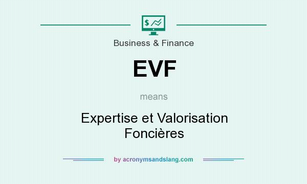 What does EVF mean? It stands for Expertise et Valorisation Foncières