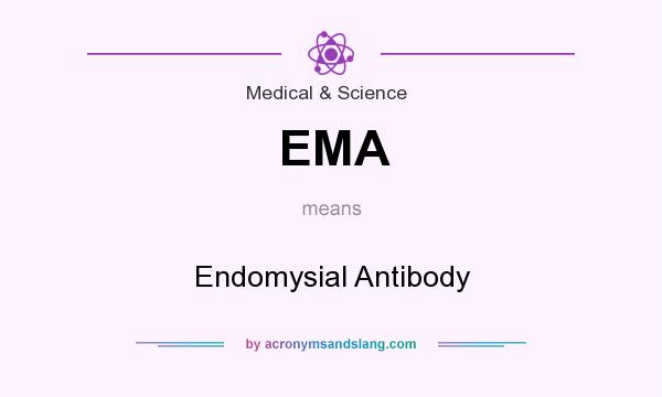 What does EMA mean? It stands for Endomysial Antibody
