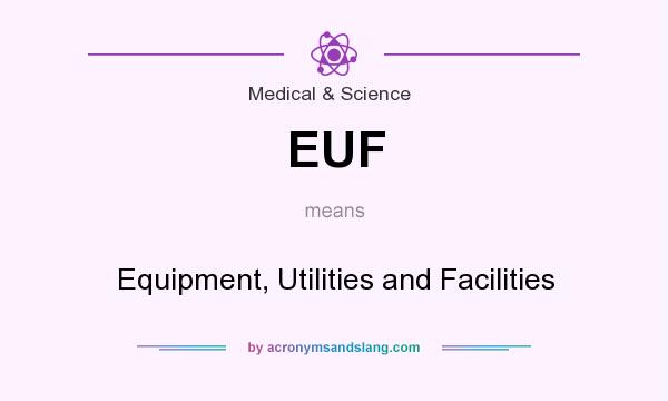 What does EUF mean? It stands for Equipment, Utilities and Facilities
