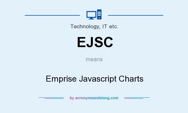 What does EJSC mean? It stands for Emprise Javascript Charts