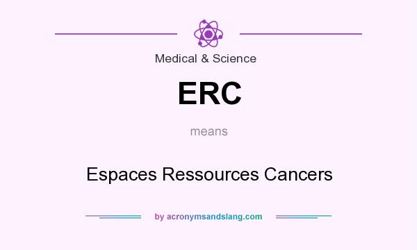 What does ERC mean? It stands for Espaces Ressources Cancers