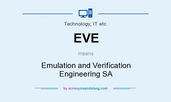 What does EVE mean? It stands for Emulation and Verification Engineering SA