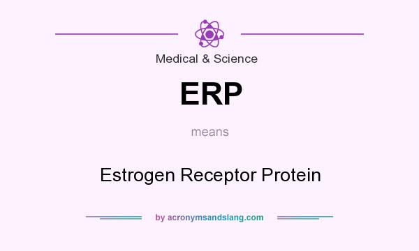 What does ERP mean? It stands for Estrogen Receptor Protein