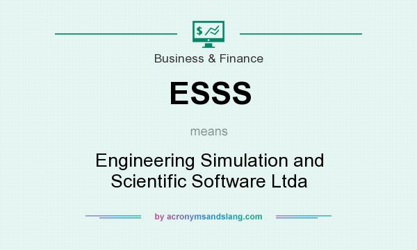 What does ESSS mean? It stands for Engineering Simulation and Scientific Software Ltda