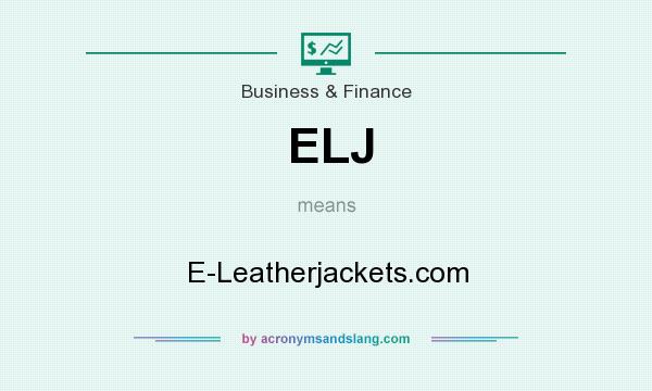What does ELJ mean? It stands for E-Leatherjackets.com