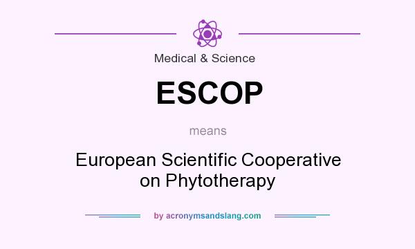 What does ESCOP mean? It stands for European Scientific Cooperative on Phytotherapy