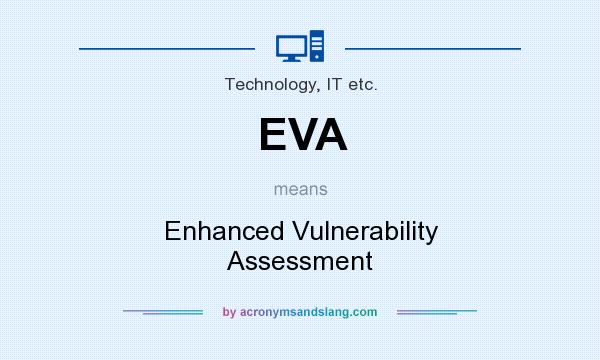 What does EVA mean? It stands for Enhanced Vulnerability Assessment