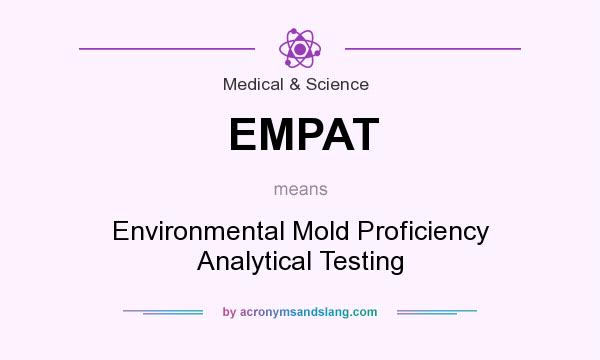 What does EMPAT mean? It stands for Environmental Mold Proficiency Analytical Testing