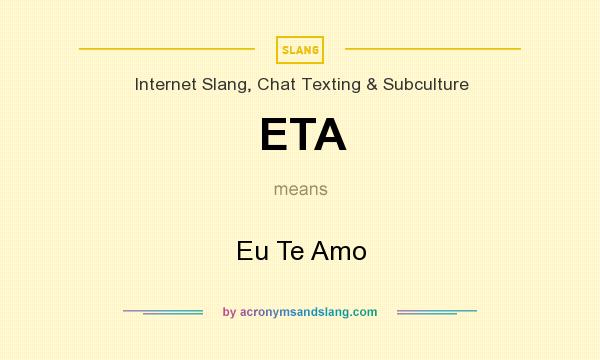What Is Eta Means