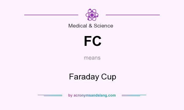 What does FC mean? It stands for Faraday Cup
