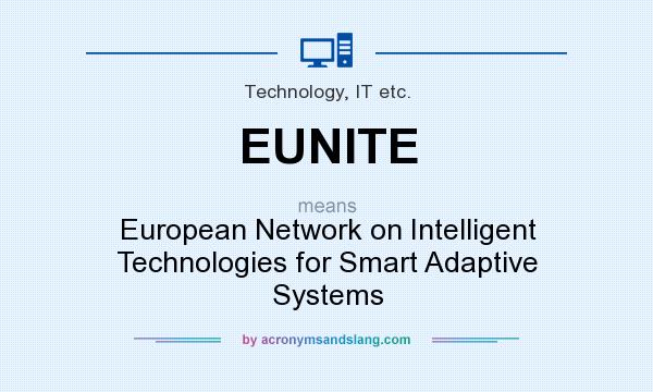 What does EUNITE mean? It stands for European Network on Intelligent Technologies for Smart Adaptive Systems