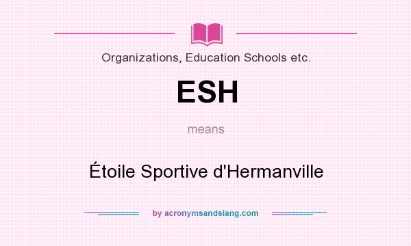 What does ESH mean? It stands for Étoile Sportive d`Hermanville