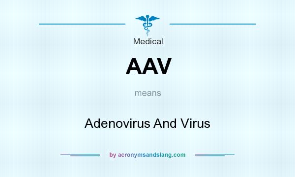 What does AAV mean? It stands for Adenovirus And Virus