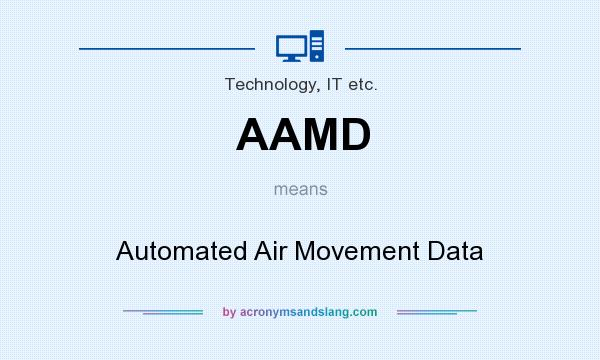 What does AAMD mean? It stands for Automated Air Movement Data