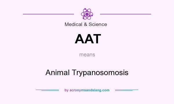 What does AAT mean? It stands for Animal Trypanosomosis