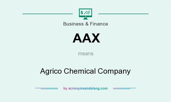 What does AAX mean? It stands for Agrico Chemical Company