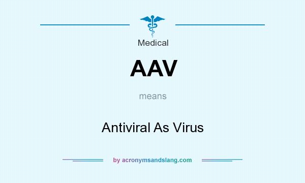 What does AAV mean? It stands for Antiviral As Virus