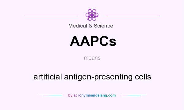What does AAPCs mean? It stands for artificial antigen-presenting cells