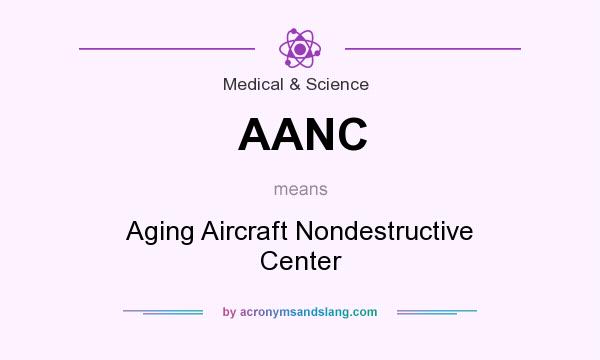 What does AANC mean? It stands for Aging Aircraft Nondestructive Center