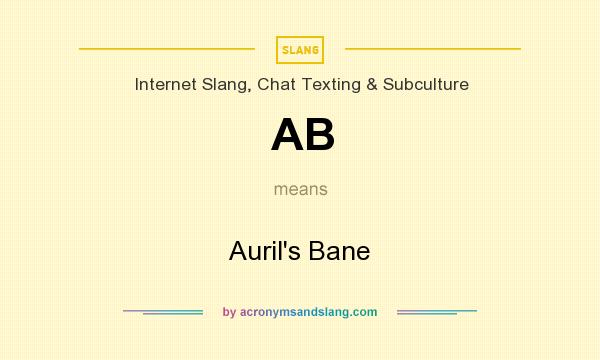 What does AB mean? It stands for Auril`s Bane