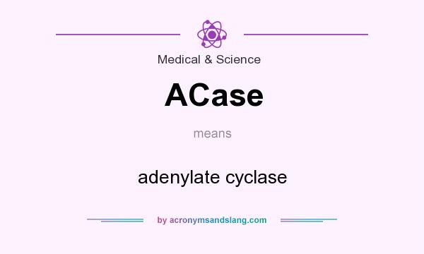 What does ACase mean? It stands for adenylate cyclase