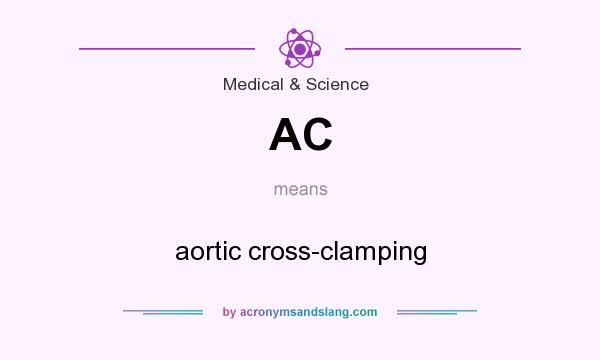 What does AC mean? It stands for aortic cross-clamping